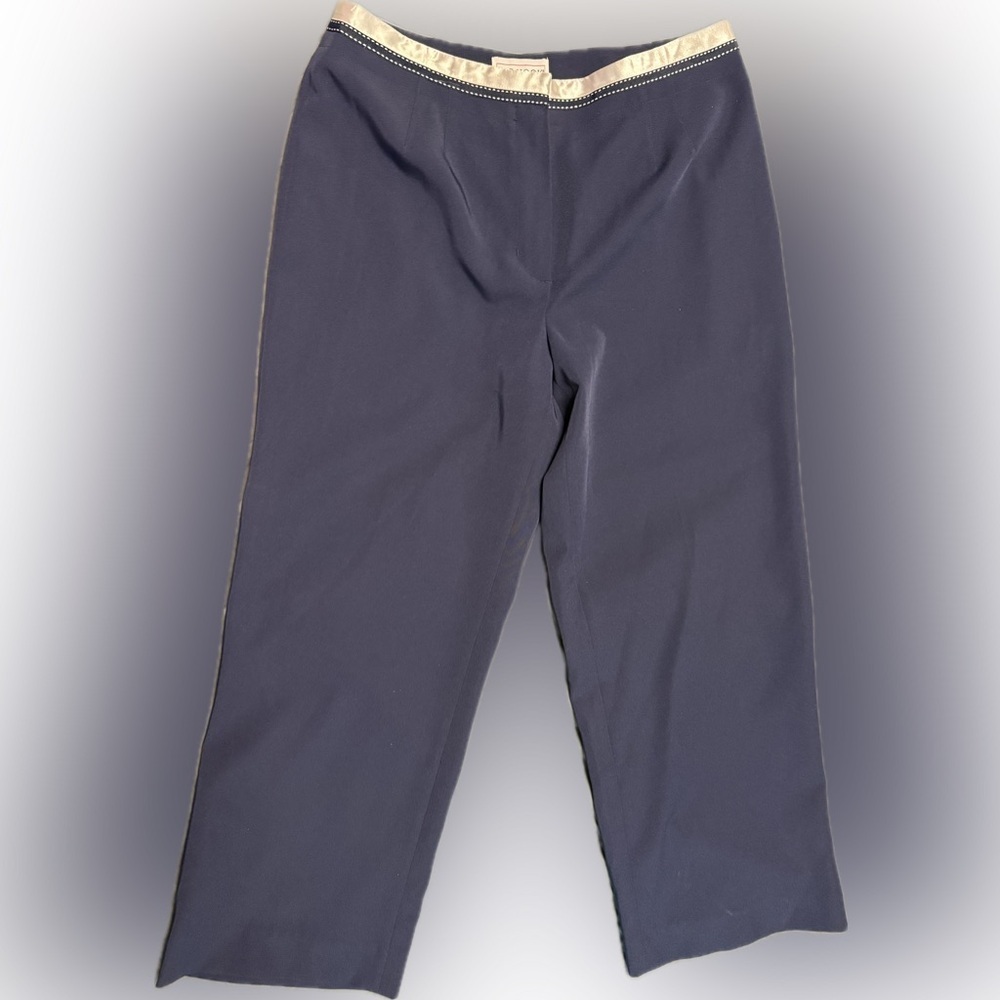 JG Hook Navy Dress Pants 10 petite